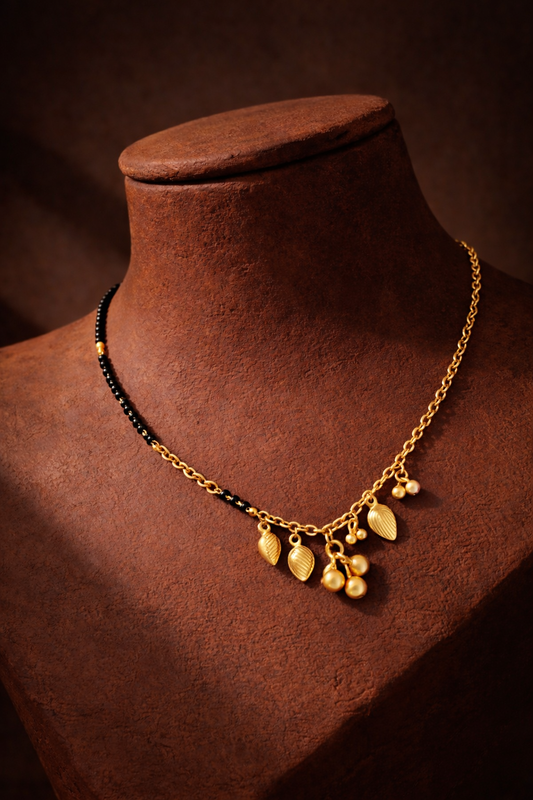 Leaf Charm Mangalsutra