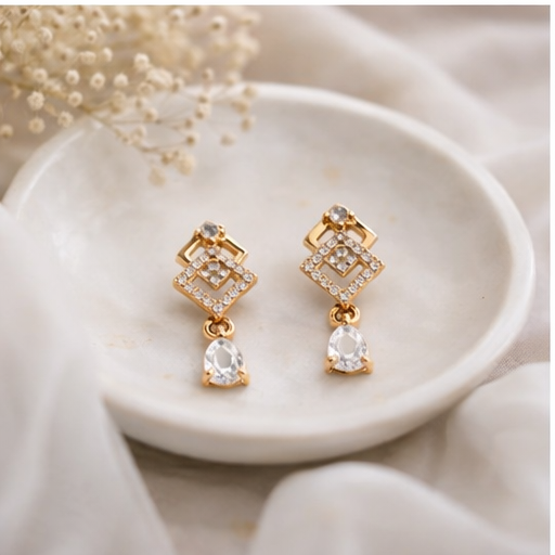 Crystal Drop Earrings