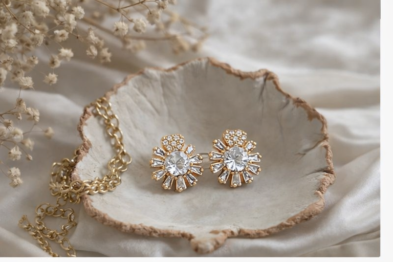 Crystal Bloom Earrings
