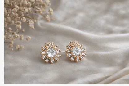 Crystal Bloom Earrings