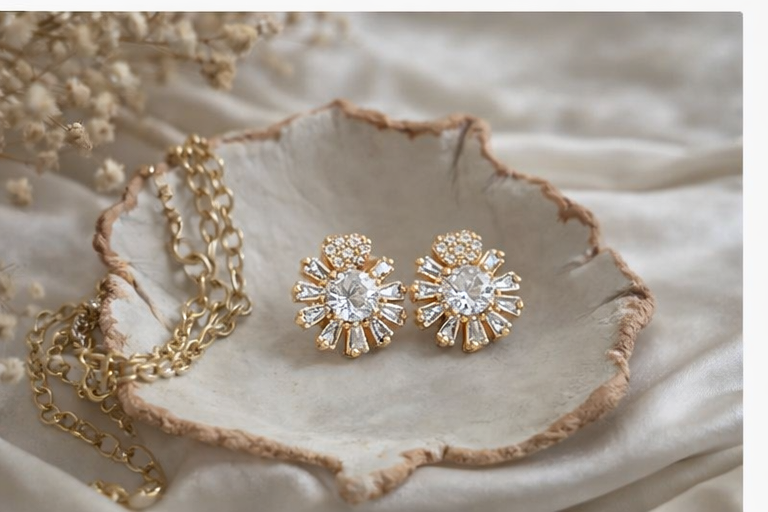Crystal Bloom Earrings