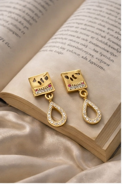 Teardrop Crystal Earrings