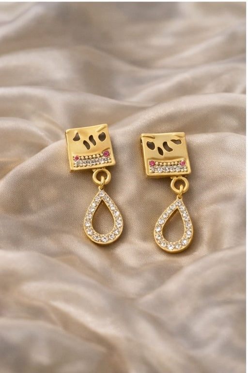 Teardrop Crystal Earrings