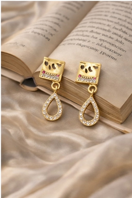 Teardrop Crystal Earrings