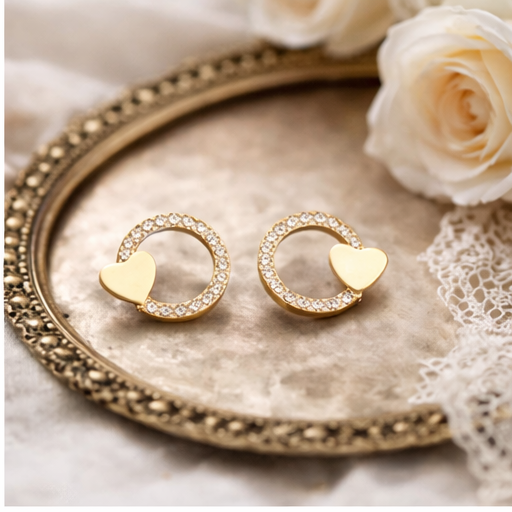 Heart Halo Earrings