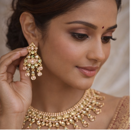 Royal Kundan Necklace Set