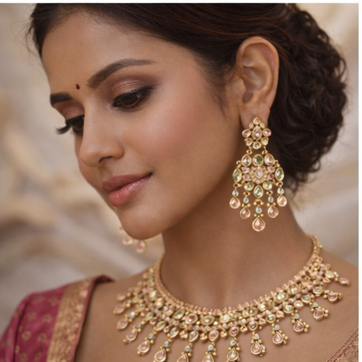 Royal Kundan Necklace Set
