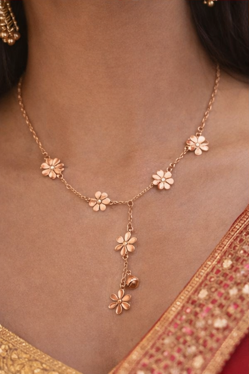 Floral Charm Necklace