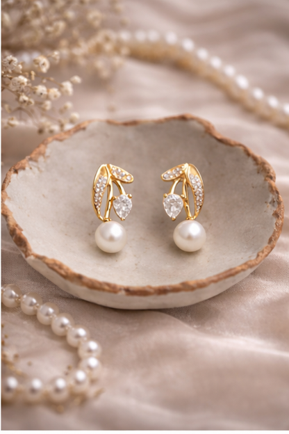 Pearl Drop Earrings